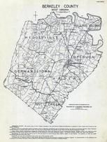 Berkeley County - Hedgesville, Falling Waters, Gerrardstown, Opequon, Arden, Mill Creek, West Virginia State Atlas 1933